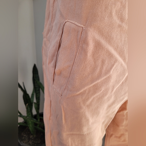 Pink denim overalls size medium - Picture 6 of 8